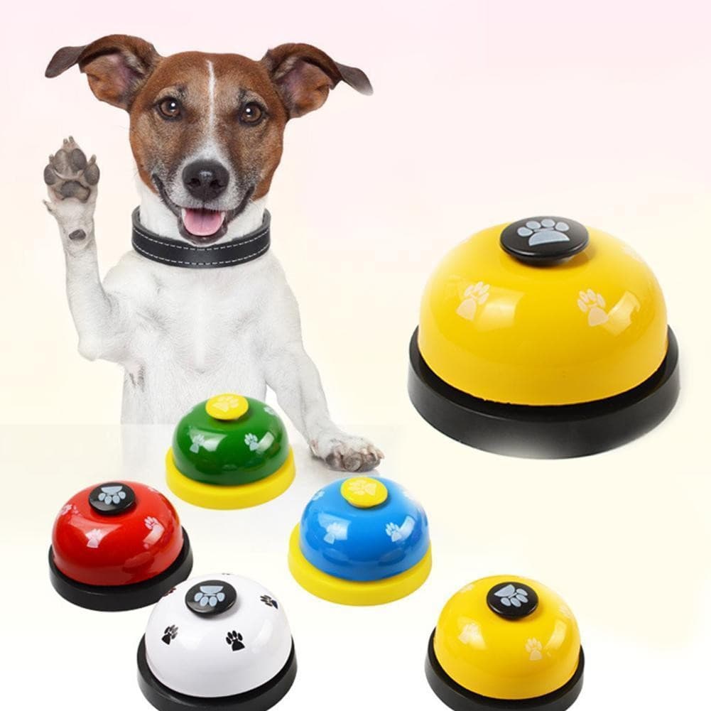Pet Bell Ringer Trainer Encomendando Sino Som Pegada Inteligência Suprimentos De Treinamento Para Animais De Estimação N