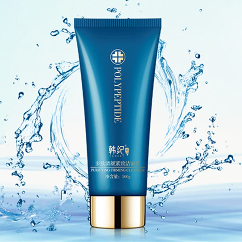 Han Ji peptídeo limpeza firmador limpador refrescante hidratante limpador Facial das mulheres dos homens limpeza profund