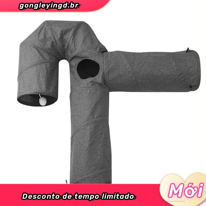 Túnel Para Gatos Internos , Labirinto Dobrável , Animais De Estimação , 3 Vias , Gatinhos Entediado , Brinquedos Buraco