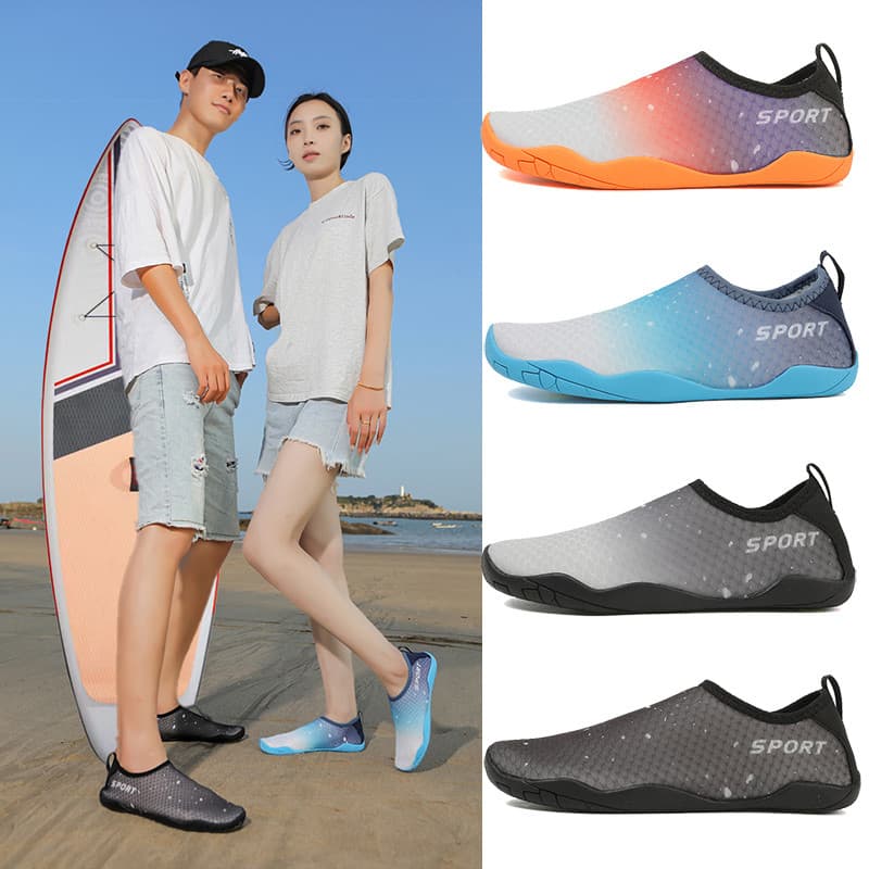 Novo estilo sapatos de polpa de surf à beira-mar sapatos de praia das mulheres dos homens mergulho sapatos de natação de