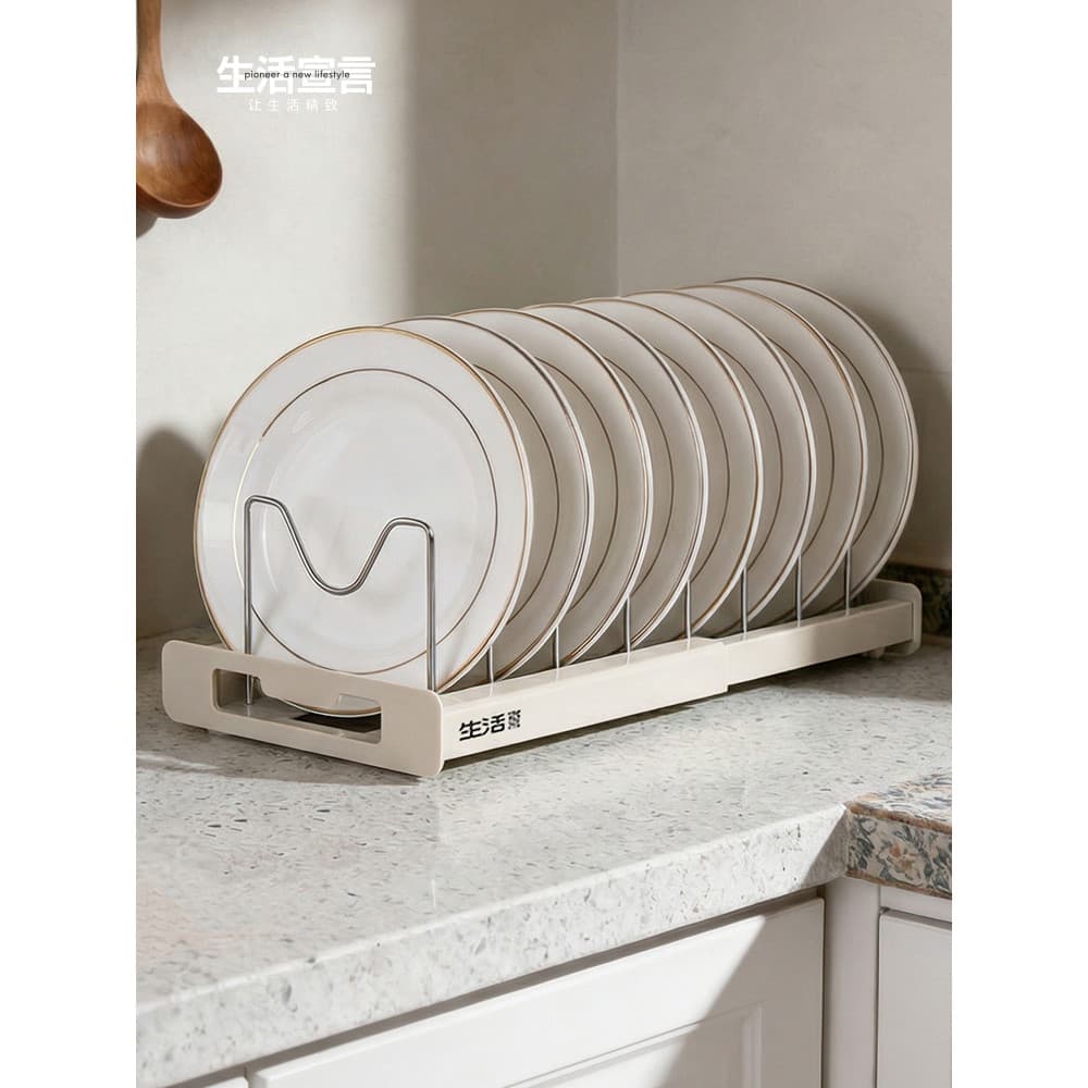 Rack de armazenamento de pratos dreno prato rack cozinha multifuncional doméstico pequeno rack de armazenamento armário