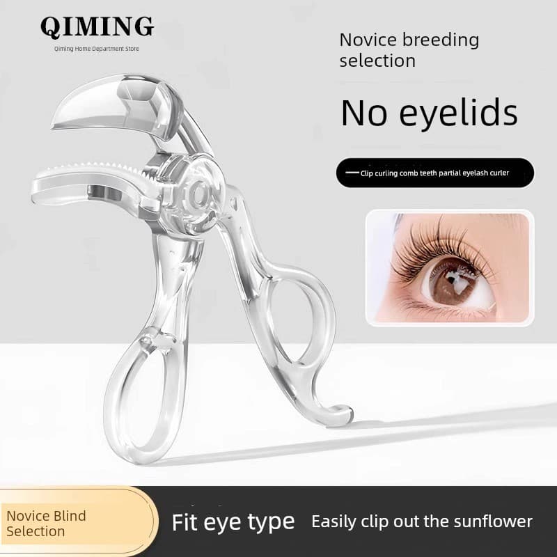 Pente dentado modelador de cílios ondulação Natural estilo de longa duração grande angular sem bordas girassol modelador