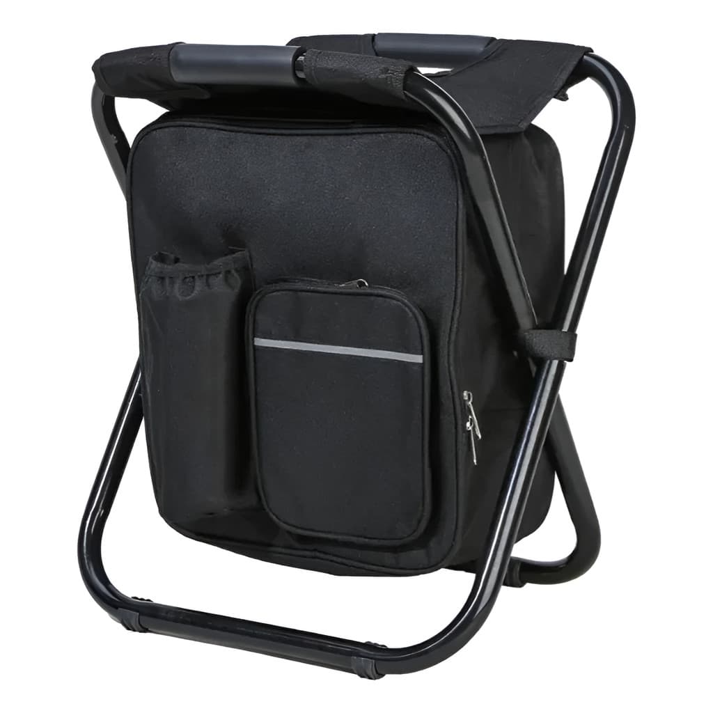 Banco Mochila bolsa térmica com assento dobrável portátil praia camping passeios