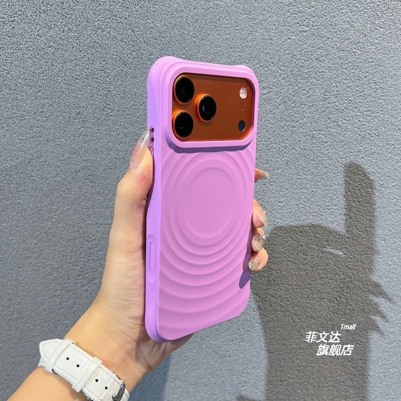 Capinha celular Apple Capa para celular iphone Capinha silicone líquido Ripple High-End Feeling Adequado para Apple 17pr