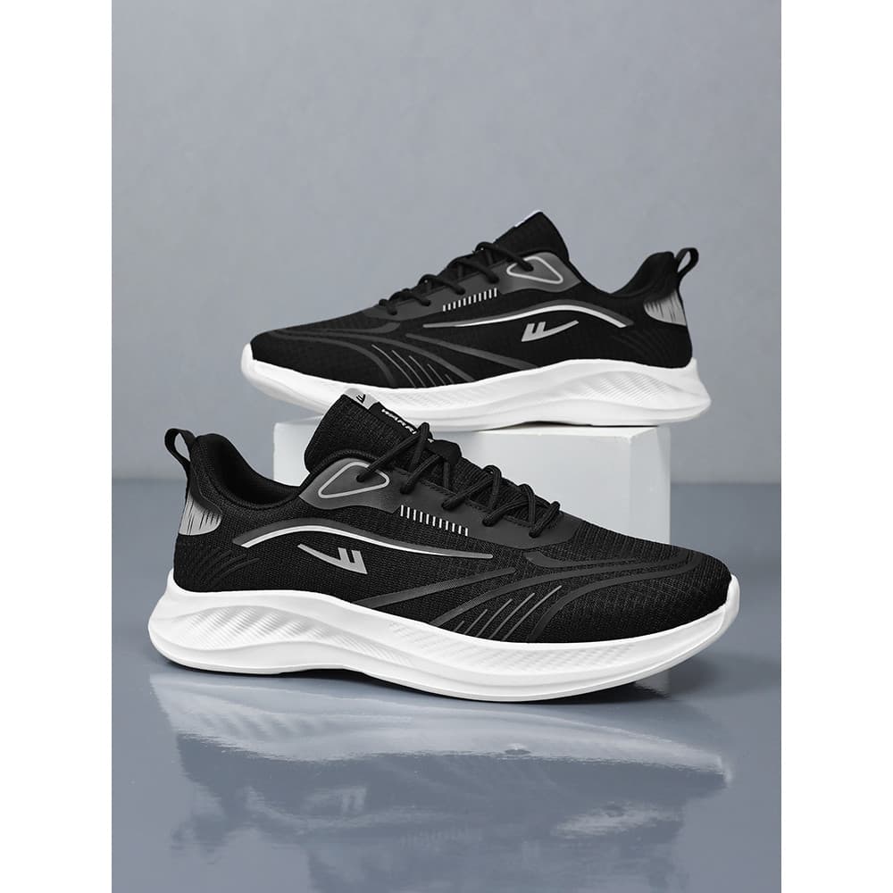 Puxar para trás sapatos masculinos 2025 novo estilo verão respirável tênis de corrida masculino malha sapatos casuais le