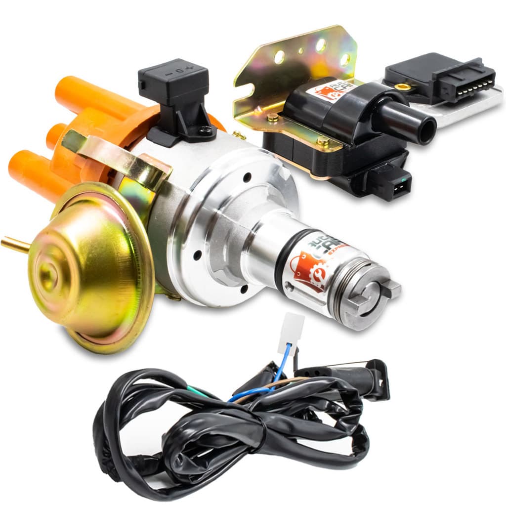 Kit Ignição Eletrônica Sensor Hall Bobina Vw Fusca Kombi