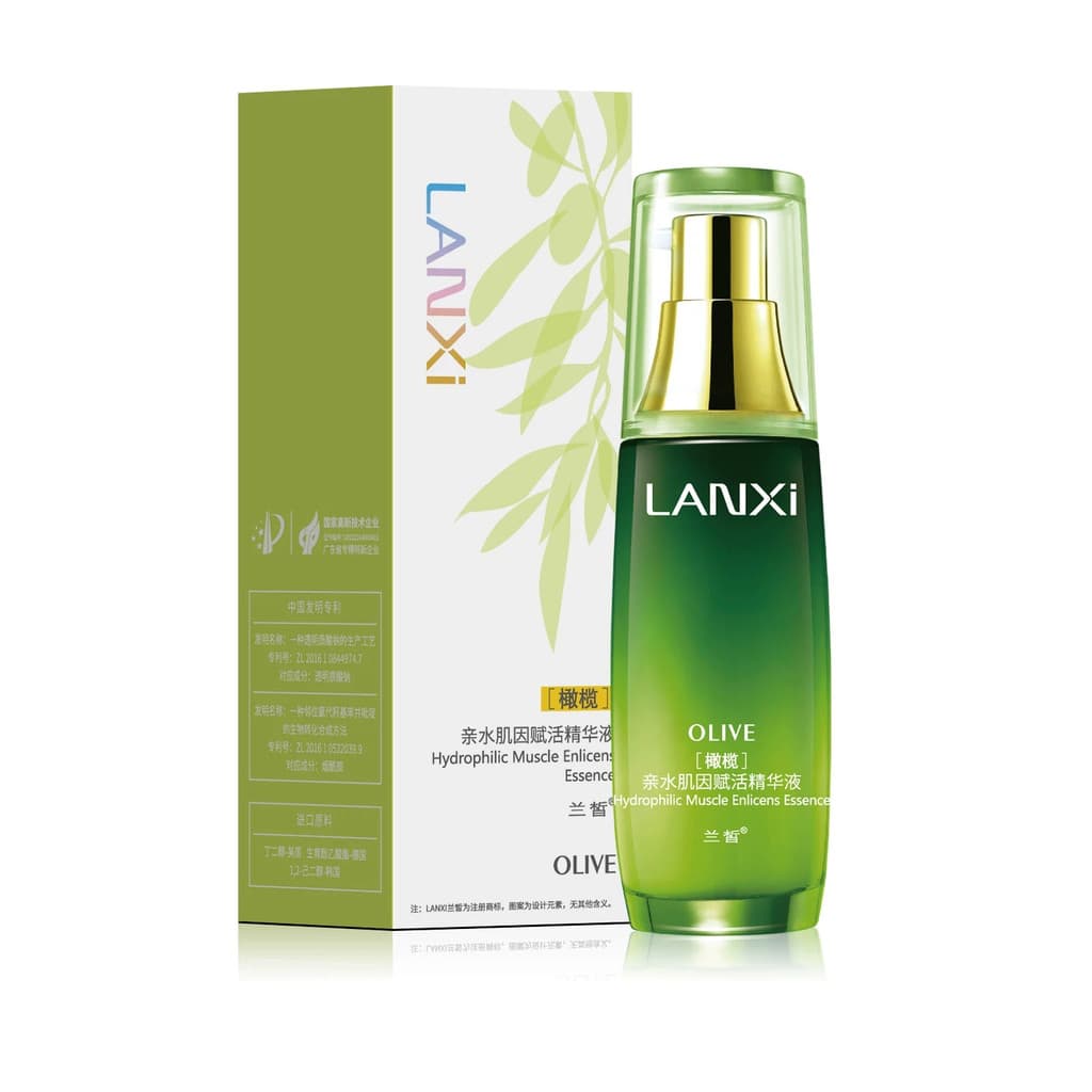 Lanxi Olive Hidrofílica Essência Rejuvenescedora da Pele 55g Essência Hidratante Hidratante Produtos para Cuidados com a