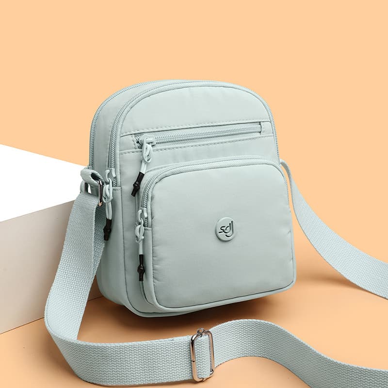 2025 novo estilo senhoras saco do telefone móvel moda mensageiro saco na moda Mini pequeno saco de ombro náilon pano sac