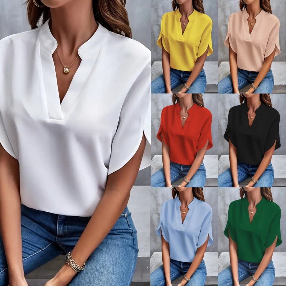 Camisas Femininas Tops Camisetas Roupas De Verão Para Meninas Soltas Casuais Mulheres