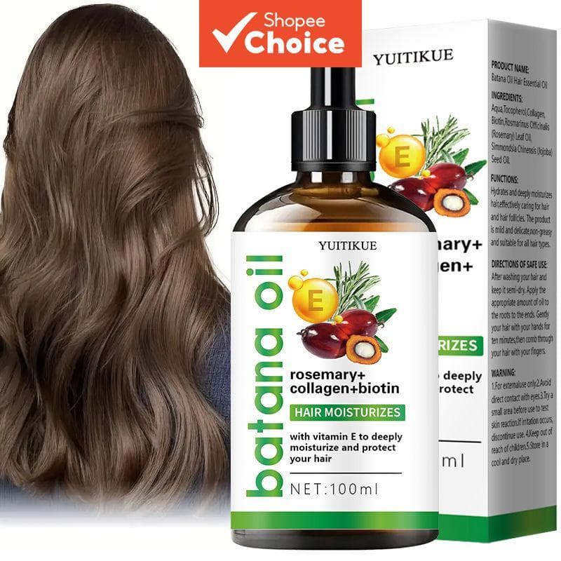 Batana Oil Soro capilar 100% puro Hidrata e umidifica profundamente, Produto suave e delicado, não gorduroso