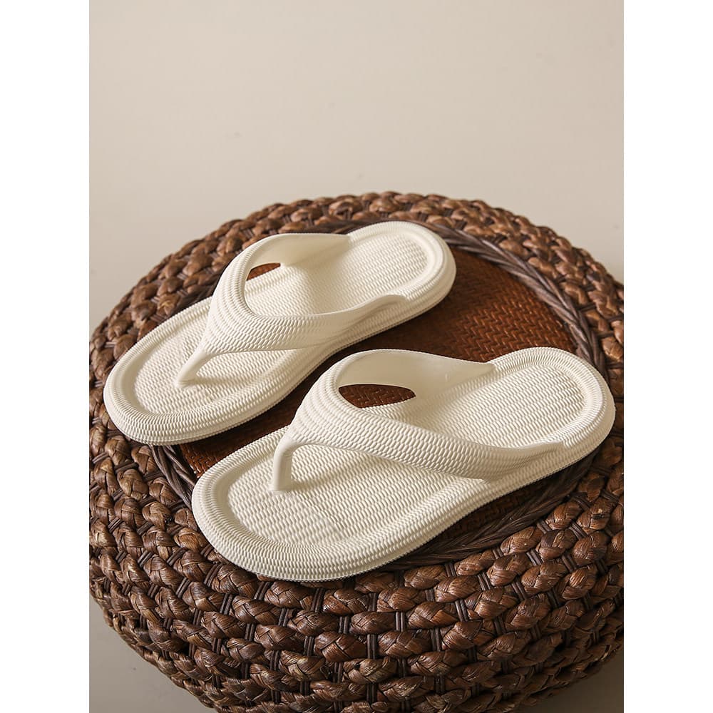Flip flops feminino simples moda exterior Wear verão inverno ins na moda estilo de fadas casa Anti-deslizamento flip flo