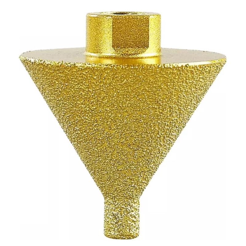 Broca Cônica Chanfro Diamante M14 8/38 Esmerilhadeira Porcelanato