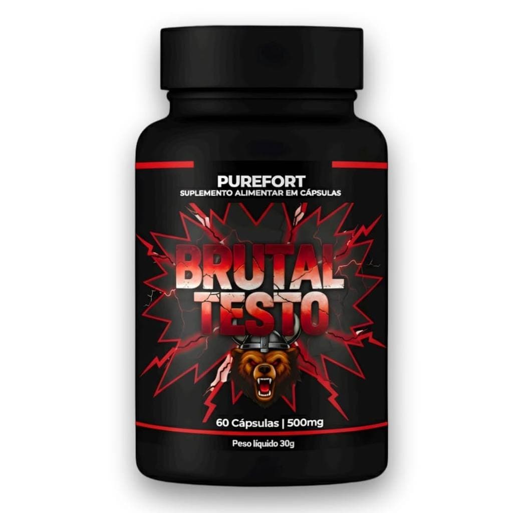 Brutal Testo | Suplemento natural | Original | Purefort