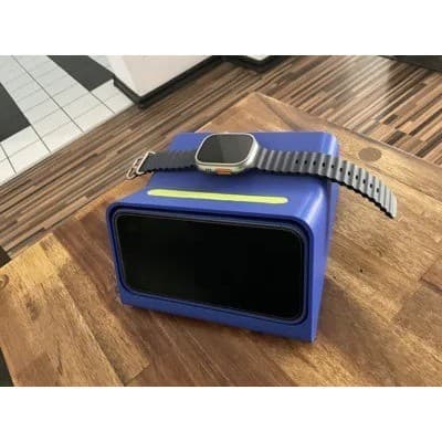 Doca Para Iphone 12-15 Com Capa E Carregador Apple Watch