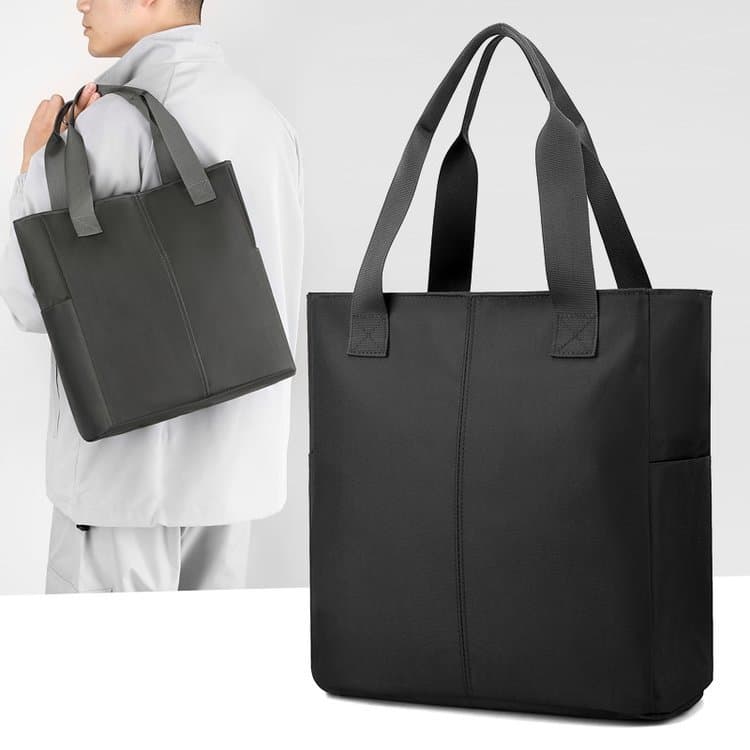 Bolsa masculina de negócios novo estilo grande capacidade Oxford pano Vertical saco Casual masculino portátil pasta de u