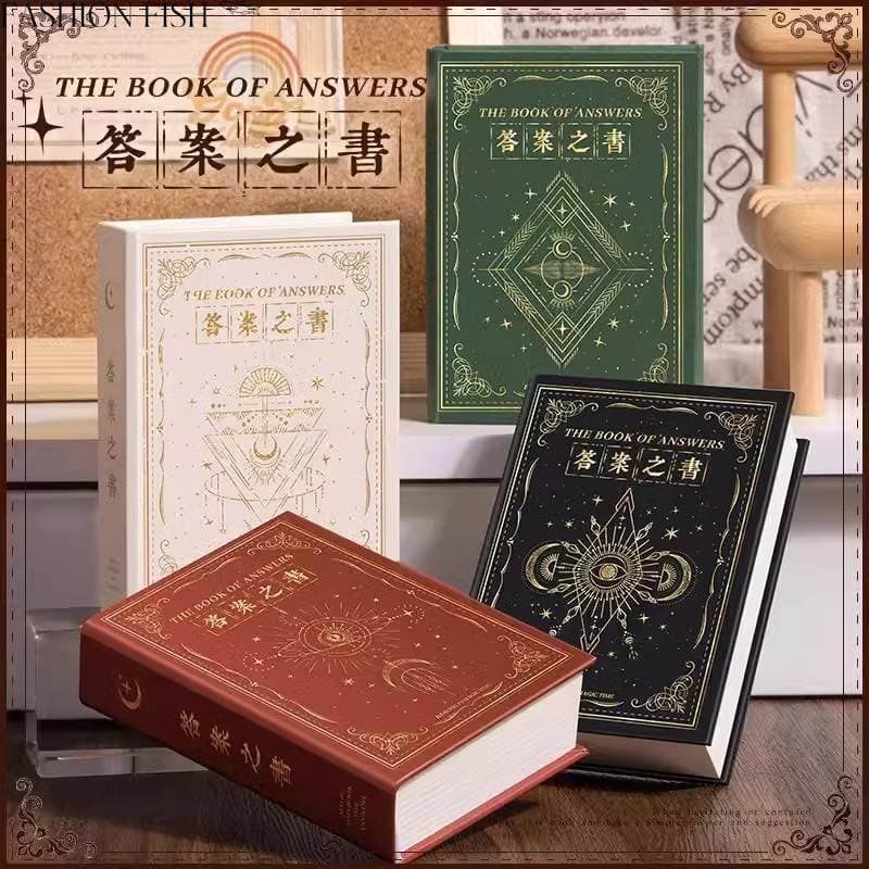 O livro de respostas versão oficial genuína com livro de análise de doze constelações respostas Mini versão gravata de c