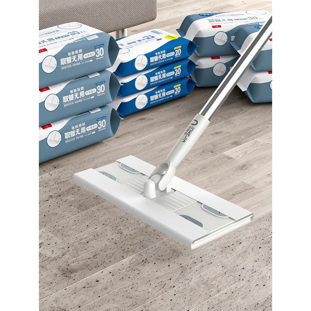 Toalhetes descartáveis para esfregar, toalhetes de chão espessos, esfregão preguiçoso, limpeza de piso, remoção eletrost