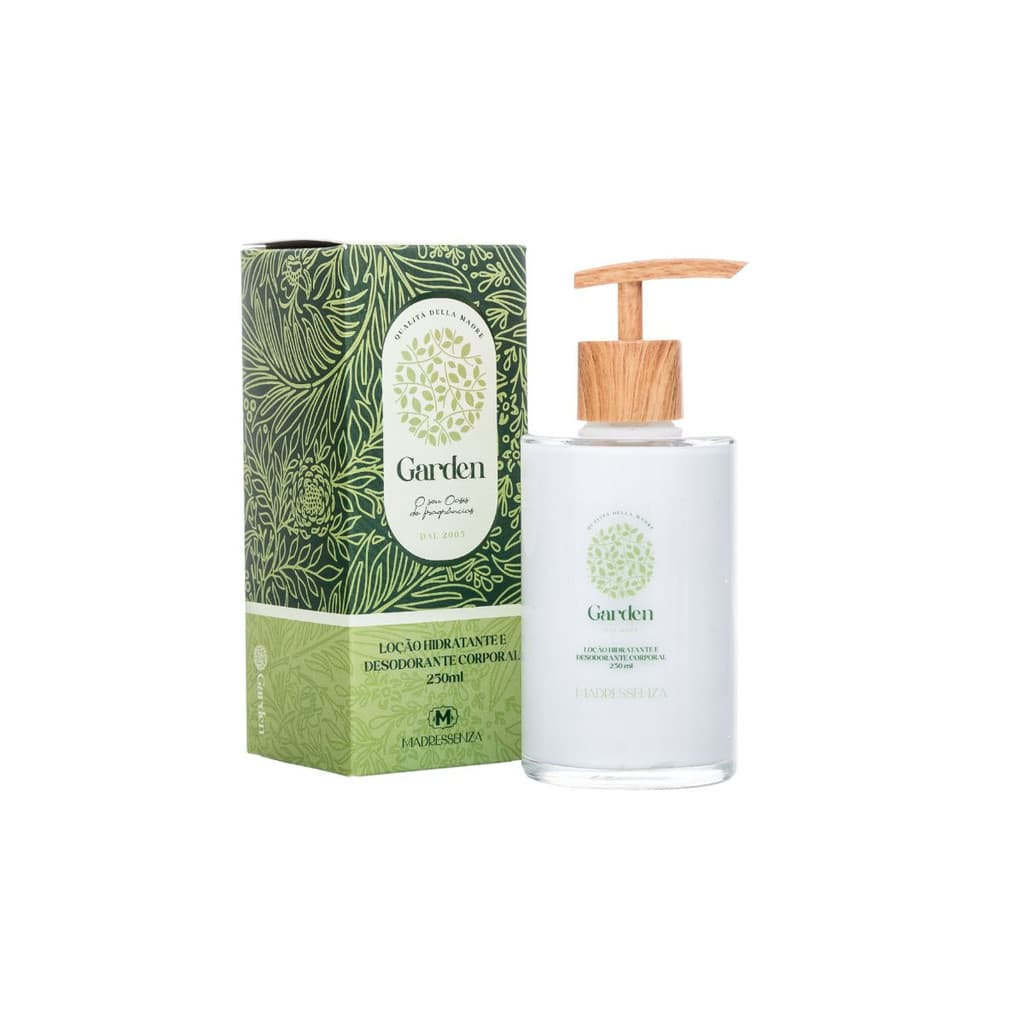 Loção Hidratante Corporal Madressenza Garden 250ml | Pele Macia