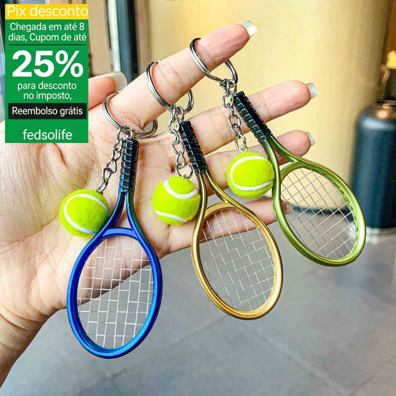 Fedsolife Chaveiro Mini Tênis Sneakers 3D - Pingente Mochila e Chaves Lembrancinha Criativa