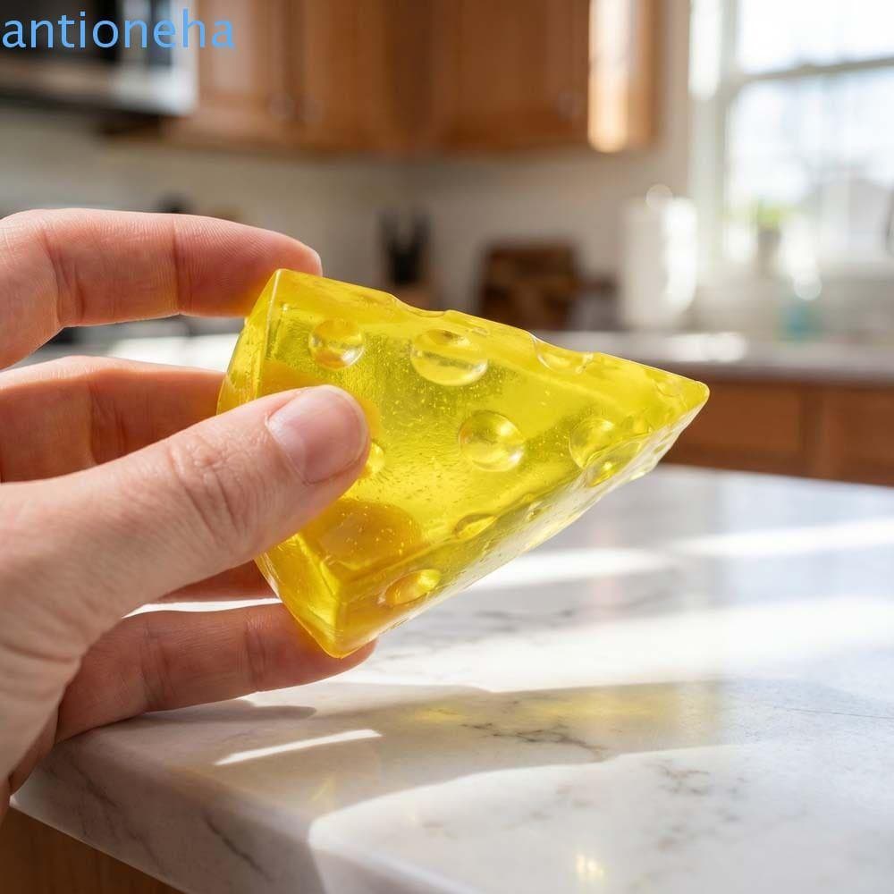 Brinquedo De Queijo Mole ANTIONEHA , Sensorial Super Macio De Plasticidade Inquietação ASMR Squeeze