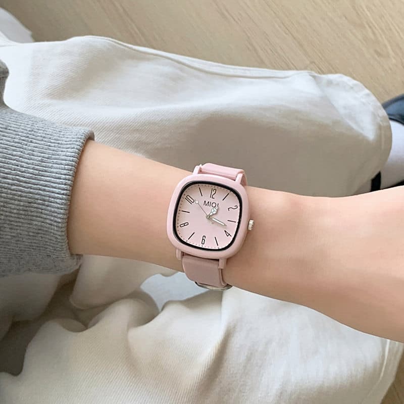 relogio feminino pequeno delicado relogio feminino luxo 2025 novo estilo versão coreana estilo Preppy relógio feminino e