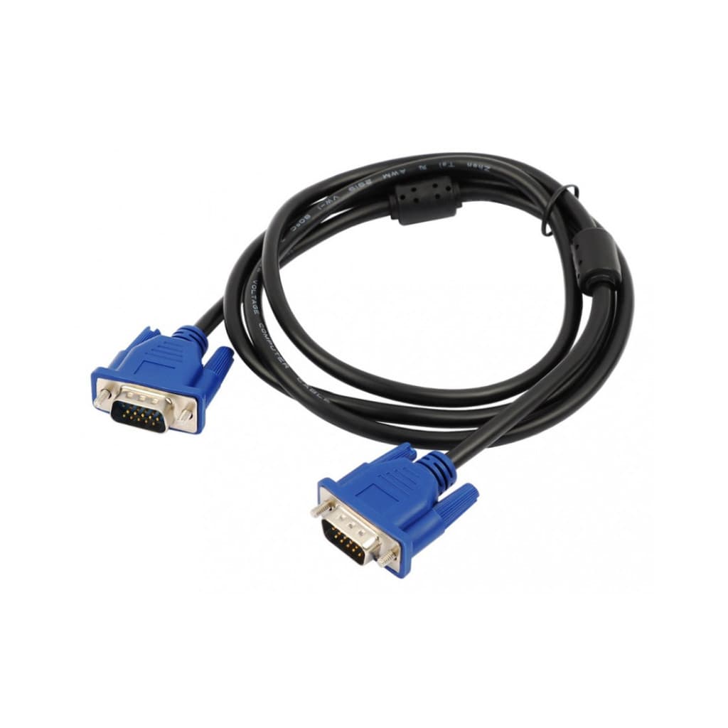 Cabo Macho VGA para VGA 1,8 Metros Monitor Tv Cpu Notebook