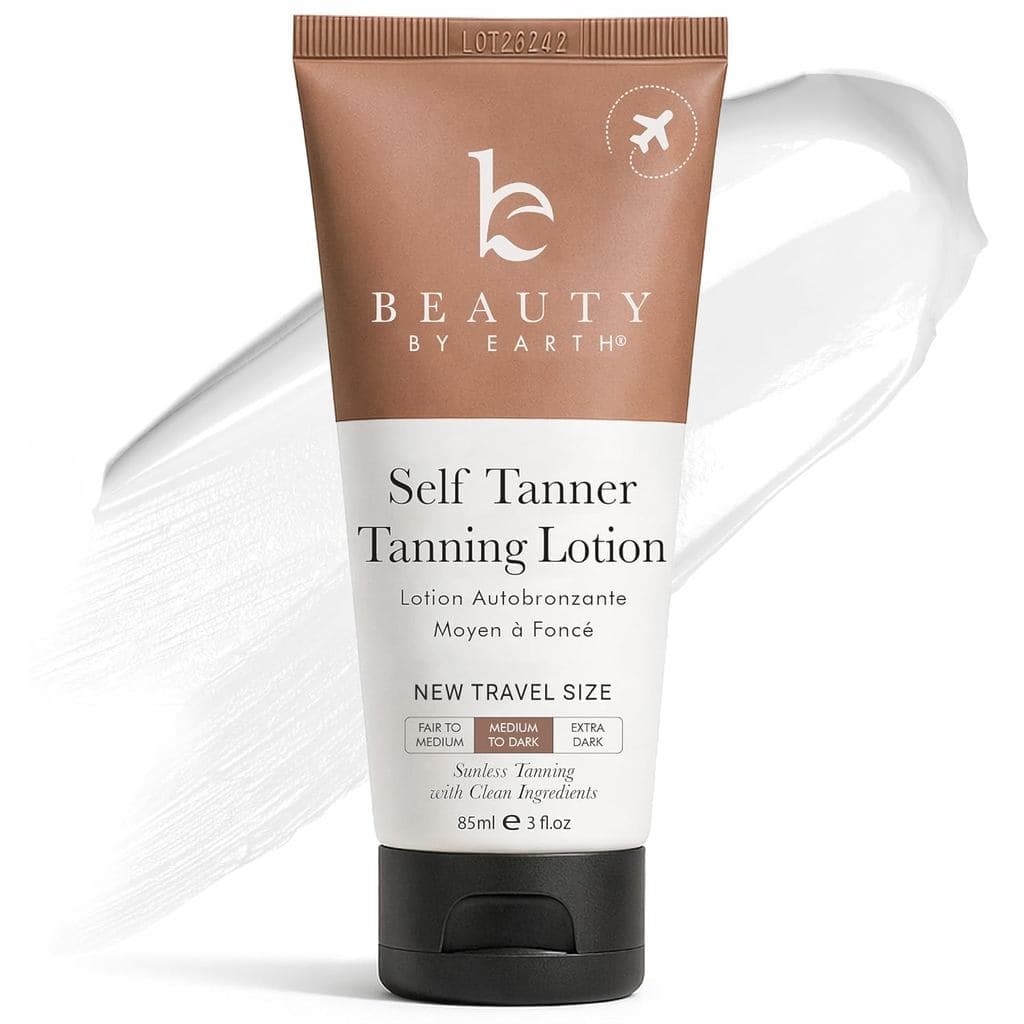 Loção Bronzeadora Autobronzeadora - Fabricada nos EUA com Ingredientes Naturais e Orgânicos, Loção Autobronzeadora em Ta