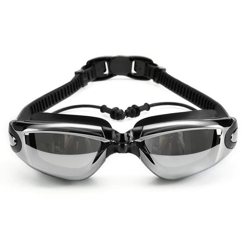 Óculos de natação Anti-nevoeiro óculos à prova dwaterproof água das mulheres dos homens luz plana miopia óculos grau peq