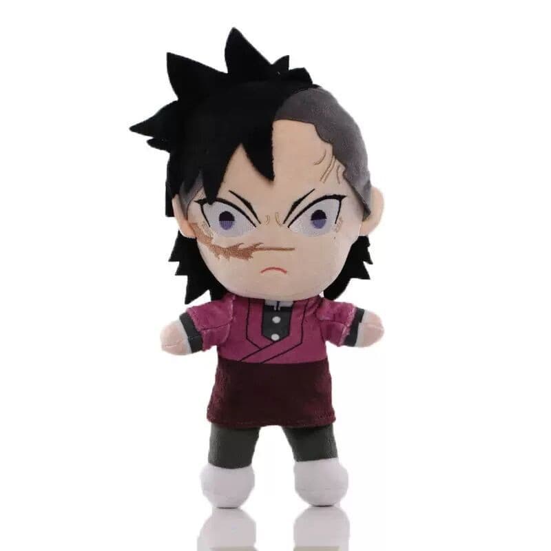 26cm Japão Anime Demon Slayer Brinquedo De Pelúcia Shinazugawa Genya Boneca Travesseiro Macio Recheado Kawaii Presente D