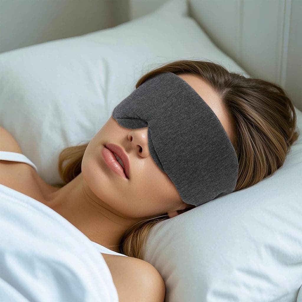 Storage/Toner Máscara Ocular 3D para Viagem e Sono, Máscara Ocular Bloqueadora de Luz, Confortável e Leve, Máscara Ocula