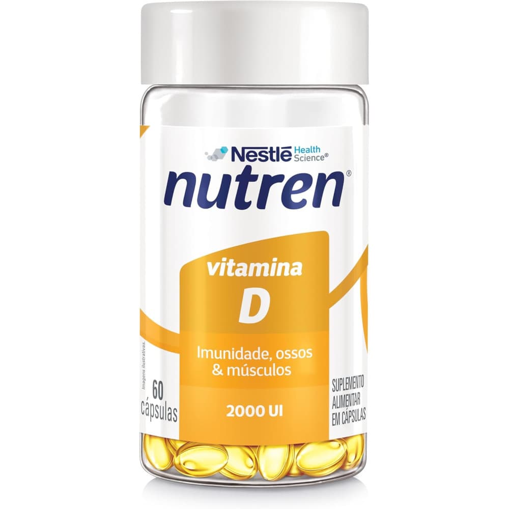 Nutren Vitamina D 2.000UI 60 Cápsulas