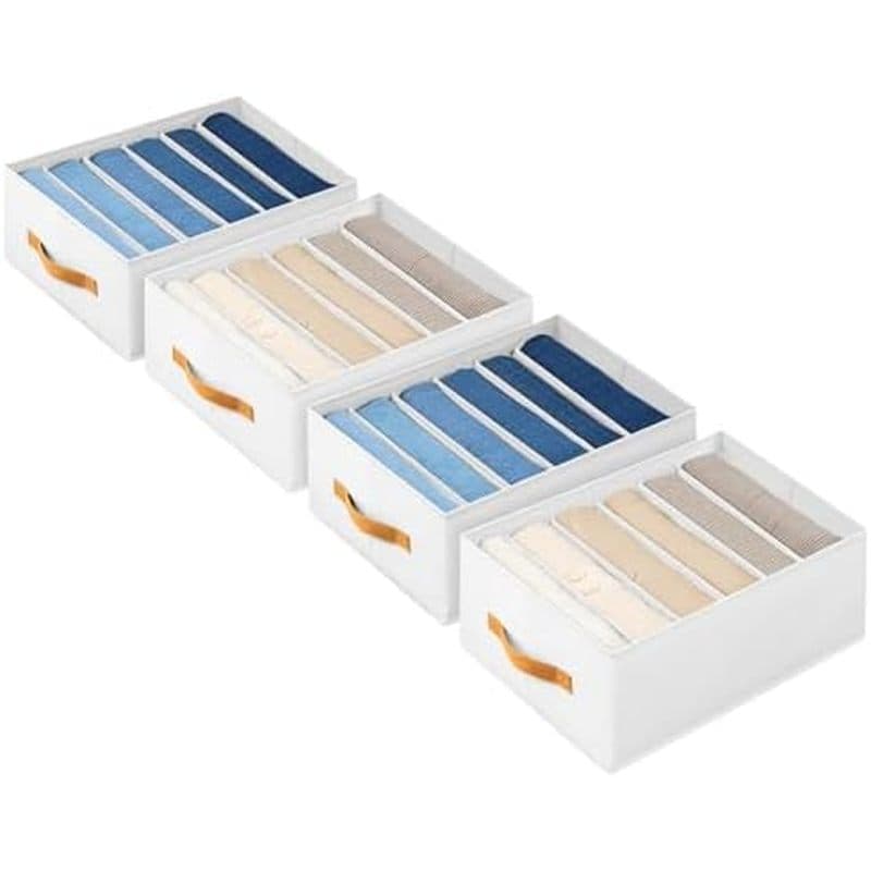 Organizador De Roupas De Guarda-Roupa DIMJ-Divisórias Dobráveis Do Gaveta Armário Para Jeans , Calças , Suéter , Camiset