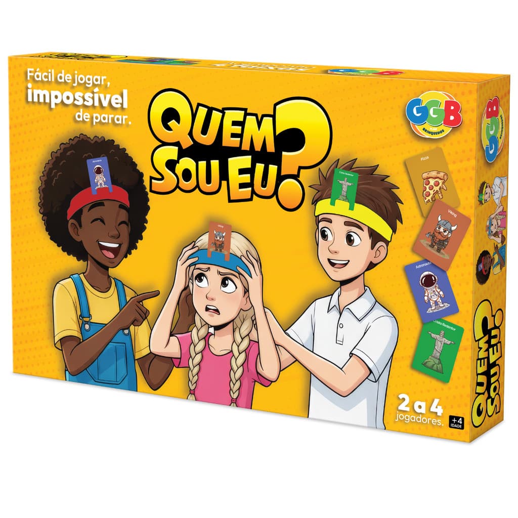Jogo quem sou eu? + 200 cartas Divertido Jogar com Amigos