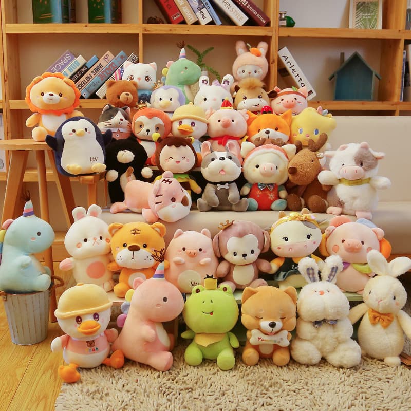 Bonito reconfortante coelho boneca crianças brinquedo de pelúcia fornecimento direto presente compra boneca presente ani