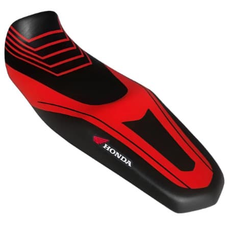 Capa Power Banco Moto Antiderrapante Universal CG Titan Fan Bros CB300 (vermelha/preta)