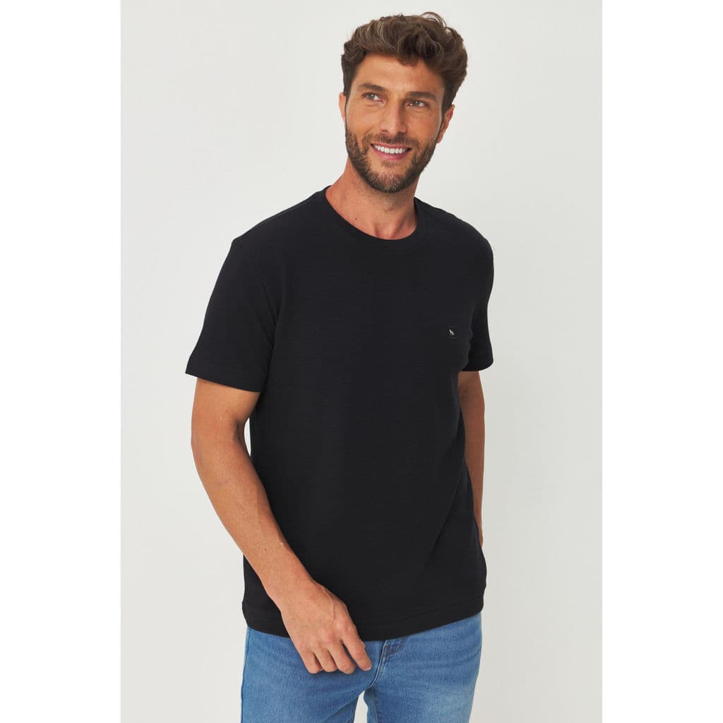 Camiseta Square Minimalista Masculina Acostamento