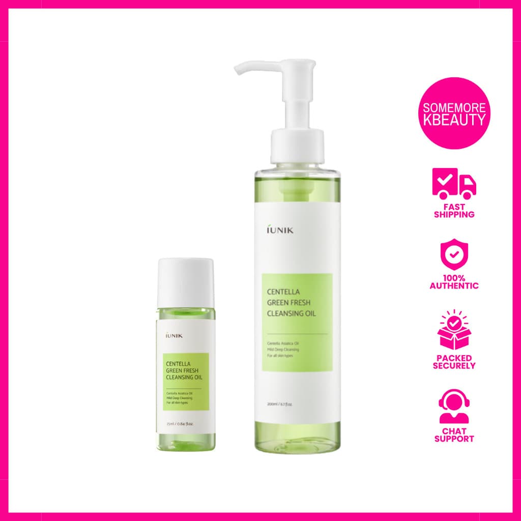 Óleo de Limpeza IUNIK Centella Green Fresh