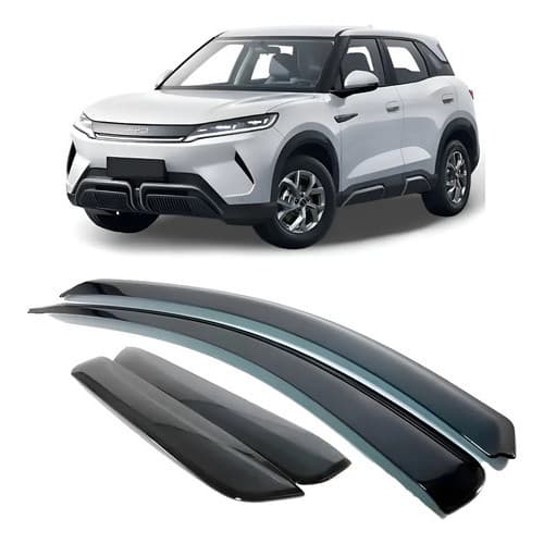 Calha Defletor Chuva Fume Byd Yuan Pro 2025 2026 Preto