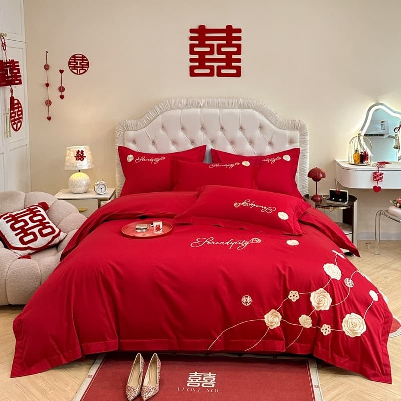 Roupa de cama de casamento