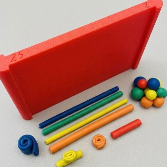 conjunto kit de rolos molde fazer cilindro para Argila cerâmica massa Clay Artesanato 8 tamanhos