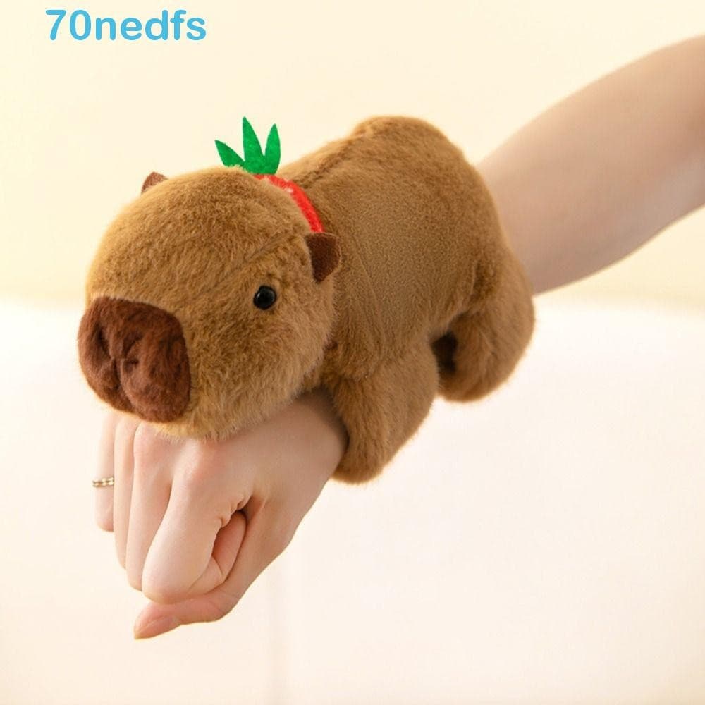 NEDFS Pulseira De Tapa De Boneca De Pelúcia , Série De Pintinho De Panda , Fofa De Macaco , Faixa De Pulso De Capivara