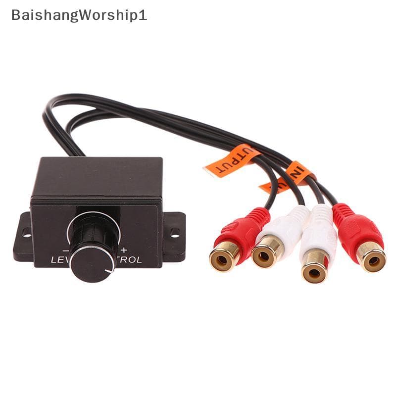BB Novo Amplificador De Carro Regulador De Volume Alto-Falante Controlador Baixo Áudio Do Ajustador Som Subwoofer BR