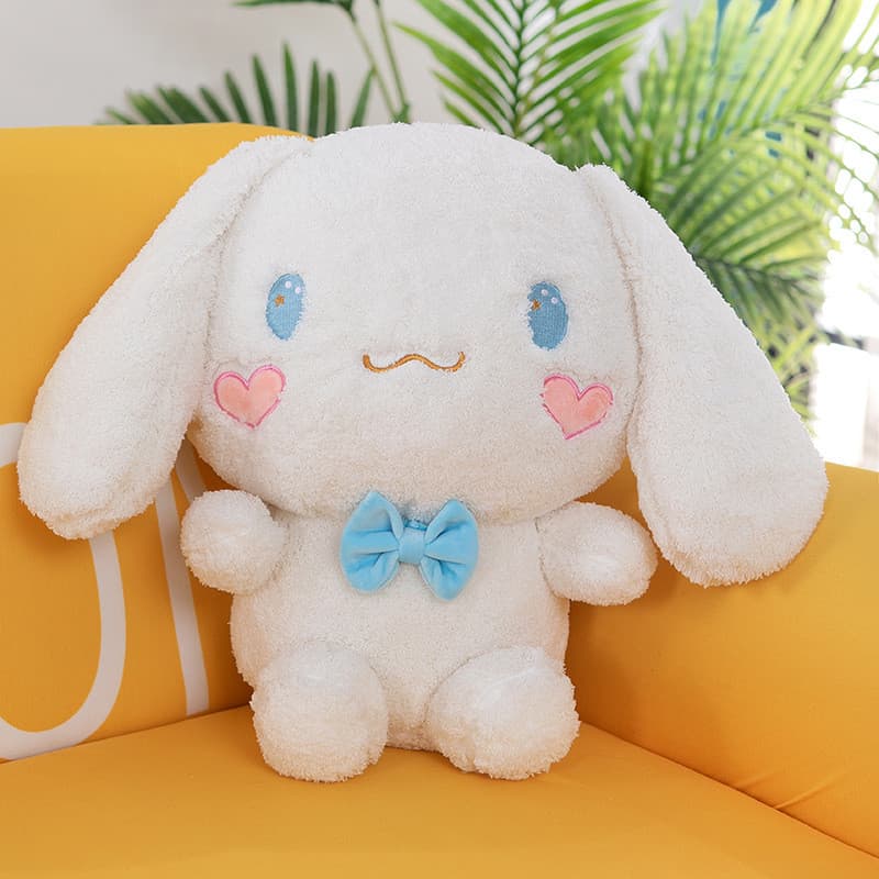 Novo Estilo Sanrio Kawaii Cinnamoroll Dog Plush Toys Travesseiro St