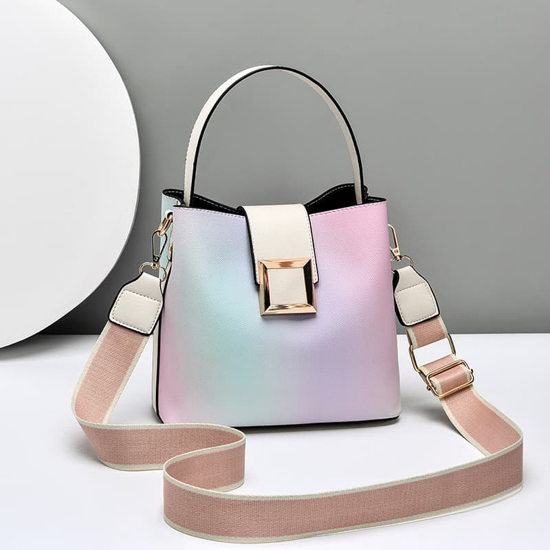 Bolsa 2026 novo estilo bolsa feminina Popular deste ano bolsa mensageiro feminina bolsa balde All-Match Commuter bolsa d