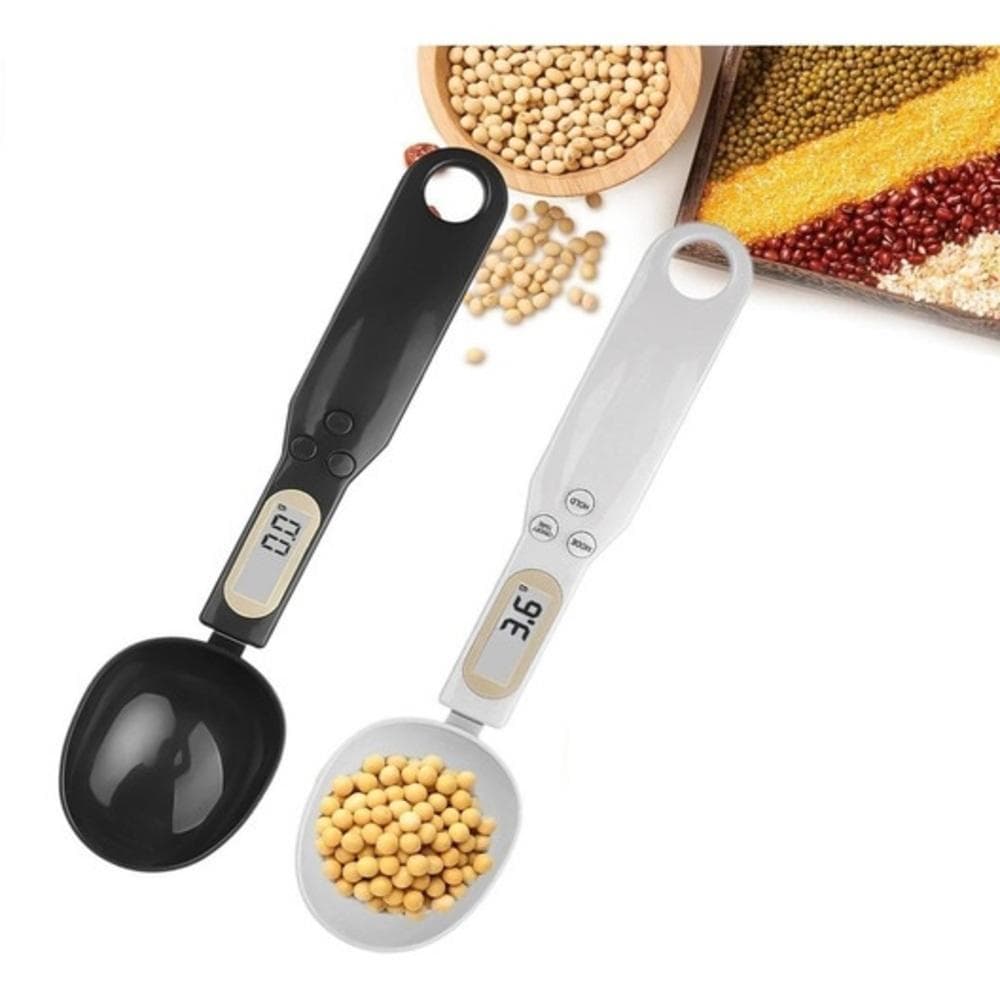 Colher Balança Digital LCD 500g para Alimentos e Grãos