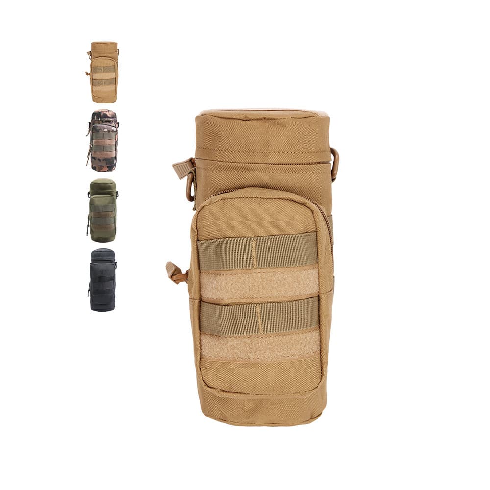 WZJP Ventilador militar sem ladrão multifuncional ao ar livre pode pendurar na cintura Bolsa para garrafa de água de gra