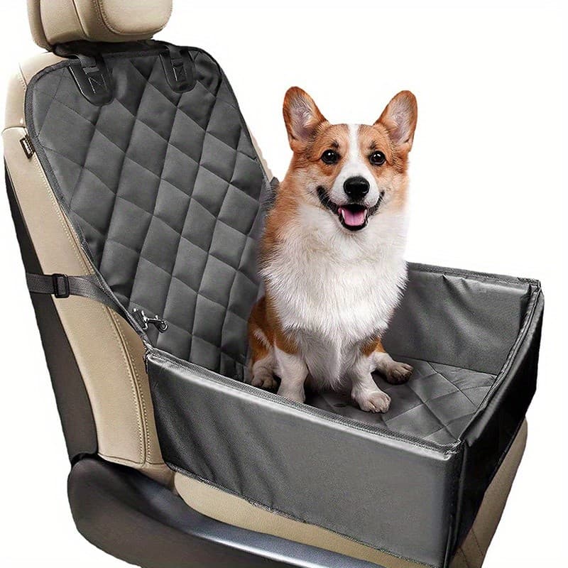 Mala de transporte impermeável e dobrável para pets cachorro gato em carros estilo rede bancos dianteiros e traseiros
