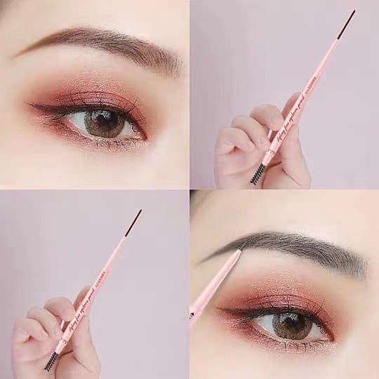 Influencer Lápis de sobrancelha ultrafino Produto doméstico Ultrafino à prova d'água à prova de suor Não desbotamento de