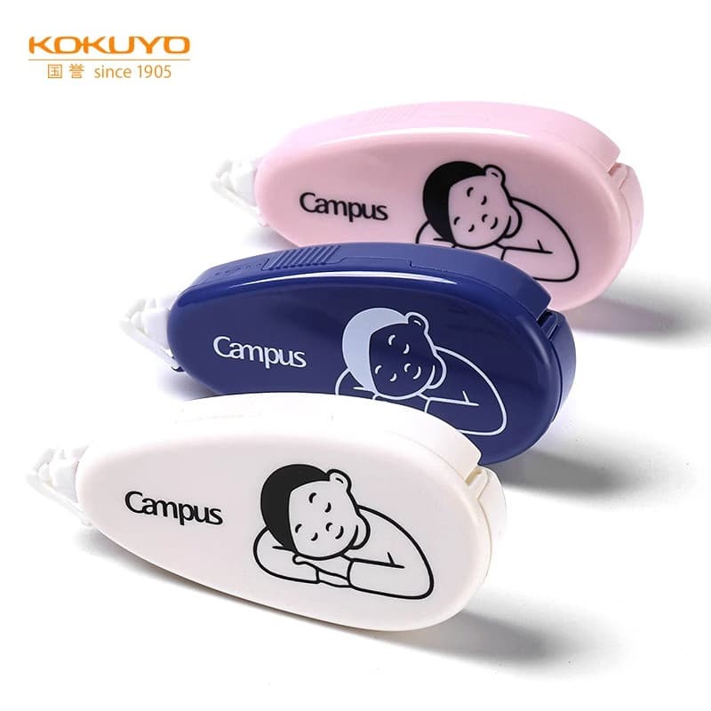 [Noritake Co-Branded] Japão Kokuyo Kokuyo Fita corretiva de cor de papel Original Recarga substituível Fita corretiva de