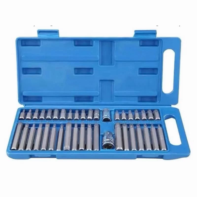 JOGO DE BITS 40PÇS TORX/ ALLEN/MULTIDENTADA